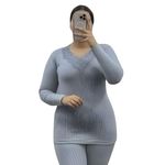 product_image_name-Generic-ملابس منزلية للنساء بإلهام تقليدي، مجموعة حرارية للمنزل-2