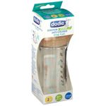 product_image_name-Dodie-ببرونة Sensation+ زجاج 270 مل بيج غزال 0-6 أشهر-1