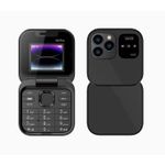 product_image_name-Generic-Téléphone Portable Pliable Servo i16 Pro Noir Ultra compact - Double SIM , Caméra HD-4