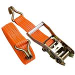 Ceinture de Dépannage Voiture 10m, Sangle d'Arrimage avec Attache à Cliquet