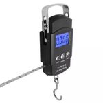 product_image_name-Generic-Mini balance numérique LCD Portable, pour la pêche, les bagages, la pesée de voyage Bon Qualité-4