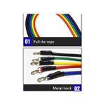 product_image_name-Generic-11pcs/set Pull Rope Fitness Exercises Resistance Bands Crossfit Latex Tubes Pedal Excerciser Body Training Workout Yoga-4