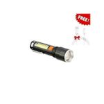 product_image_name-Generic-Lampe Torche LED Rechargeable XH-P50 – Noir-1