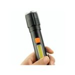 product_image_name-Generic-Lampe Torche LED Rechargeable XH-P50 – Noir-4