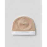 قبعة طفل ناعمة – وردي فاتح وأبيض