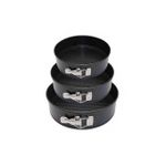 product_image_name-Generic-Lot de 3 moules Rond 24 26 et 28 cm, Fond Amovible Avec revêtement anti-adhésif-2