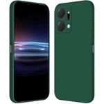 Case Couqe silicone vert pour  Honor x7a