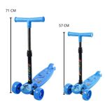 product_image_name-Generic-سكوتر أطفال بثلاث عجلات لتعلّم التوازن بثبات أفضل وتحكم سهل، مع مقود قابل لتعديل الارتفاع وهيكل قابل للطي، وفرامل خلفية بالقدم وعجلات مضيئة لزيادة الوضوح، مناسب للاستخدام في الحديقة والمشاوير القصيرة بالخارج-2