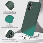 product_image_name-Case-غطاء سيليكون سائل لهاتف Honor 400 5G - أخضر-2