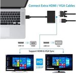 product_image_name-Generic-Adaptateur Hight Qaulity  2 in 1 HDMI+VGA+USB-5