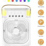 product_image_name-Generic-Climatiseur Portatif Ventilateur de Refroidisseur d'air pour Bureau à 3 vitesses مكيف الهواء المحمول 3 سرعات مروحة تبريد الهواء المكتبية-7