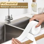 product_image_name-Drop Stop-Ruban de Calfeutrage Auto-Adhésif Étanche pour Bord de Baignoire, Toilette, Seau de Cuisine, Évier, Huile 3,35 mètre-4