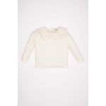 product_image_name-Defacto-تيشيرت سامبل سادة كم طويل قصة عادية برقبة بالدانتيل-1