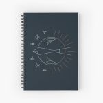 Swallow The Sun Spiral Notebook Bloc note