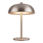 مصباح طاولة LED - فضي