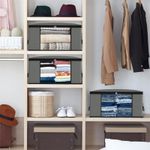 product_image_name-Generic-Ensemble 4 Sacs de rangement de vêtement, draps, couettes, couverture...  Avec Fenêtre transparante-2