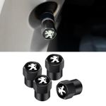 product_image_name-Generic-4 Bouchons de Valve avec Logo Peugeot Noir-1