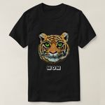 product_image_name-Generic-Wild Young Tiger Face & Calligraphy T-Shirt-2