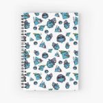 Party of Four Spiral Notebook Bloc note