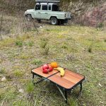 product_image_name-Generic-Table Pliante de Camping Multifonction avec Plateaux Effet Bois et Rangement Latéral-1