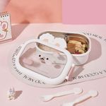 product_image_name-Generic-Jolie boîte à déjeuner Bento en acier inoxydable, boîte à déjeuner Bento scolaire pour enfants, récipient alimentaire portable hermétique, boîte à déjeuner séparée chauffante-1