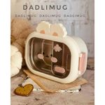 product_image_name-Generic-Jolie boîte à déjeuner Bento en acier inoxydable, boîte à déjeuner Bento scolaire pour enfants, récipient alimentaire portable hermétique, boîte à déjeuner séparée chauffante-3