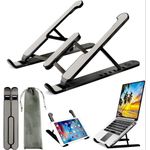 product_image_name-Generic-Support Ordinateur Portable Réglable et Pliable – Alliage d’Aluminium-1