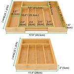 product_image_name-Generic-Organisateur de Tiroir Egalement Ajustable en Bambou-4