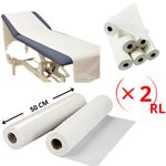 product_image_name-Generic-Draps d'examen papier médical- 2 rouleaux (50X50X38 CM)-1