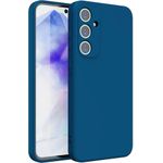 product_image_name-Generic- جراب سيليكون لهاتف سامسونج جالاكسي A55 5G باللون الازرق -1