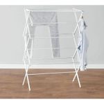 product_image_name-Generic-Séchoir Pliable Blanc – Grande Capacité & Gain de Place-4