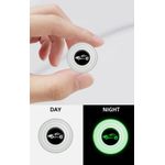 product_image_name-Generic-Autocollant anti-chocs fluorescent pour voiture – 10 pièces –  protection silencieuse des portières, pare-chocs et coffre-4