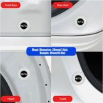 product_image_name-Generic-Autocollant anti-chocs fluorescent pour voiture – 10 pièces –  protection silencieuse des portières, pare-chocs et coffre-5
