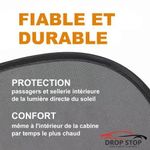 product_image_name-Drop Stop-ستائر حاجبة للشمس للنوافذ الجانبية بشبكة حماية من الشمس، قطعتان-7