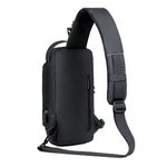 product_image_name-Generic-Hommes Multifonction Anti Vol USB Sac À Bandoulière Homme Croix Corps Voyage Sling Poitrine Sacs Pack Messenger Pack-3