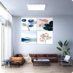 product_image_name-Generic-لوحة حائطية تتكون من أربعة  أجزاء .زهرة الحياة-7