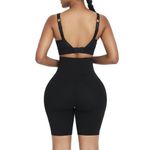 product_image_name-Generic-Short de fitness noir taille haute pleine longueur Et pour affiner l'abdomen-7