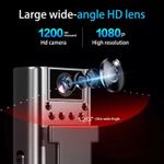 product_image_name-Generic-Mini Caméra Corporelle WiFi 1080P Full HD avec Vision Nocturne Infrarouge et Objectif Rotatif 180° – Enregistrement Audio & Vidéo Portable-4