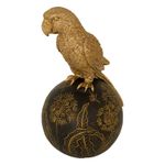 Atmosphera Statuette oiseau doré