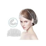 Bonnets de douche jetables traitement et Protection des cheveux Transparent 100 pièces