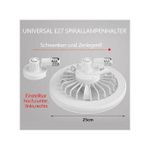 product_image_name-Generic-PRIDE LED Ventilateur de Plafond E27-3
