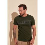 product_image_name-Trendyol-Green Men's Basic Slim Fit T-Shirt TMNSS20TS0093-1