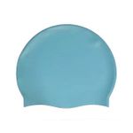 product_image_name-Generic-Bonnet de natation en silicone Imperméable, pour Piscine & Sports Nautiques Bleu-2