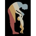 Fathers day retro vintage  Style 31 Poster Chambre Haute Qualité