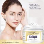 product_image_name-Disaar- BEAUTY Crème de beauté au collagène pour le front, les rides et les rides du visage, peau sèche, muscles faibles, améliorez votre visage 80 g-4