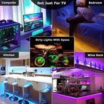 product_image_name-Led Strip-ضوء 5050 RGB 5 م مقاوم للماء مرن 16 لون مع جهاز تحكم عن بعد جودة عالية-2