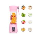 product_image_name-Generic-Mélangeur personnel rechargeable 380 ml – USB, lames inox, facile à nettoyer-3