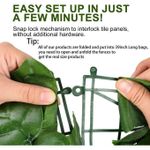 product_image_name-Generic-clôture panneaux pour terrasse feuilles de lierre,(3X1)m Clôture murale en lierre artificiel,toile de fond anti-UV, balcon,jardin, arrière-cour, décoration murale verte intérieure et extérieure-4