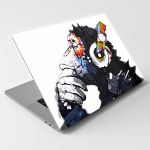 product_image_name-Generic-Skin autocollant pour ordinateur et pc portable Art Monkey - 13 à 17.3" + Kit nettoyage offert-1