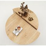 product_image_name-Generic-مجموعة طاولات قهوة بوديوم - 90x35x60 سم + 85x40x30 سم - بلوط-4